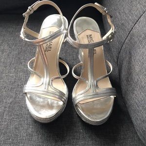 Micheal Kors wedge sandals